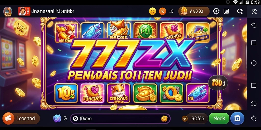 Tampilan seru saat bermain game Slot 777ZX dengan fitur menarik.