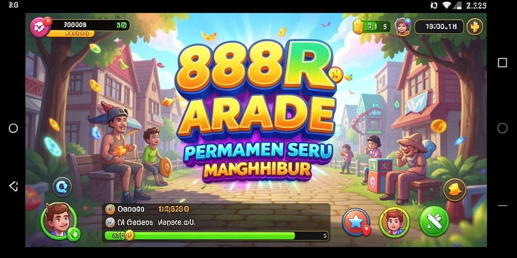 Tampilan gameplay seru dari 888R yang penuh aksi