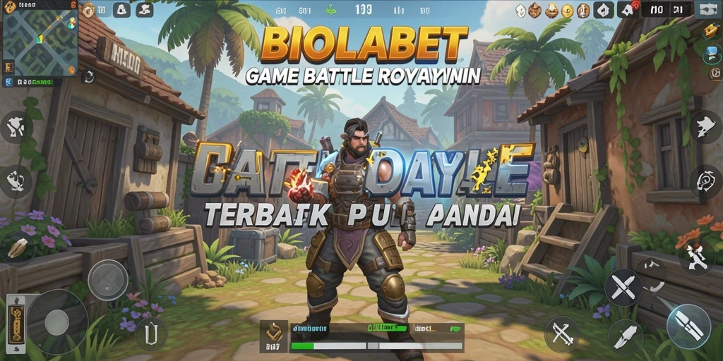 Tampilan gameplay mendebarkan di BIOLABET saat pertempuran berlangsung.