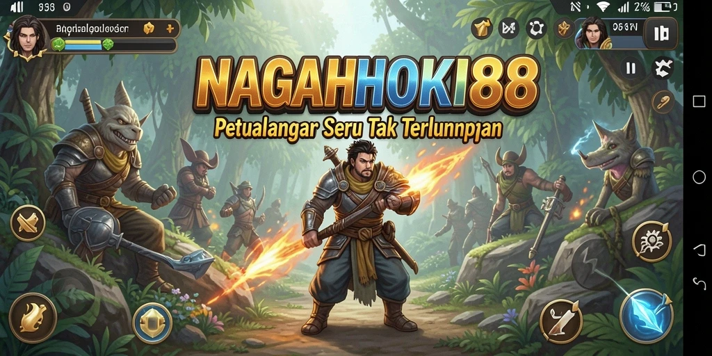 Tampilan gameplay seru dan mendebarkan dari NAGAHOKI88.