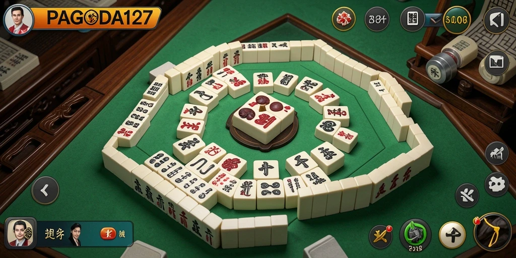 Tampilan gameplay warna-warni dari PAGODA127 yang seru.