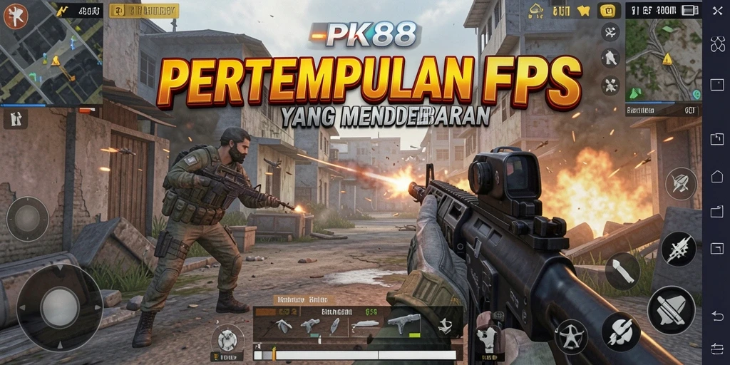 Tampilan menarik dari gameplay <strong>PK88</strong> yang penuh aksi.