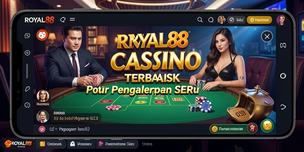 Tampilan gameplay Live Casino yang menarik dan interaktif.