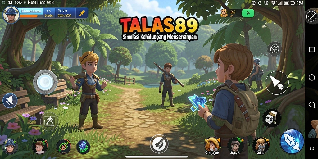 Gameplay menarik dari TALAS89 yang menampilkan kehidupan virtual.